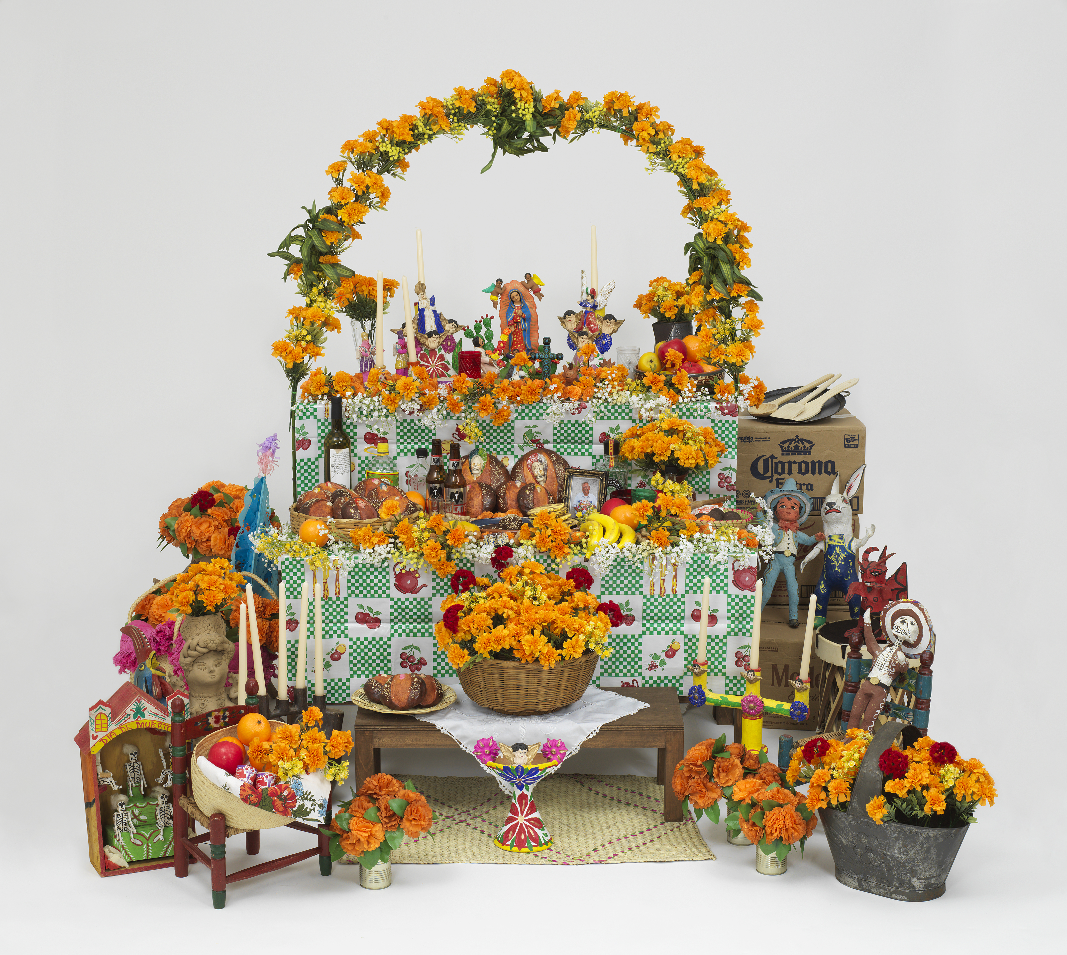 死者の日の祭壇(再現)